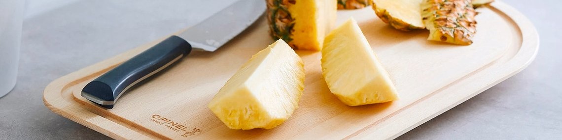 Prkénka a bloky na nože Opinel