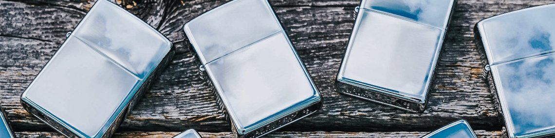 Zippo leštěný chrom