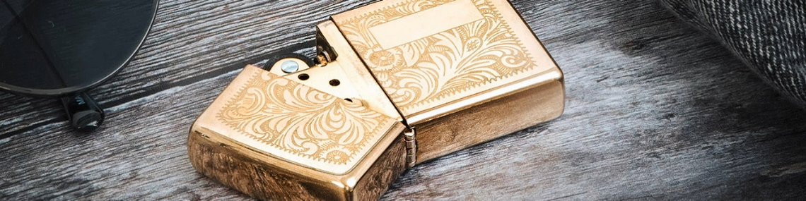Zippo leštěná mosaz
