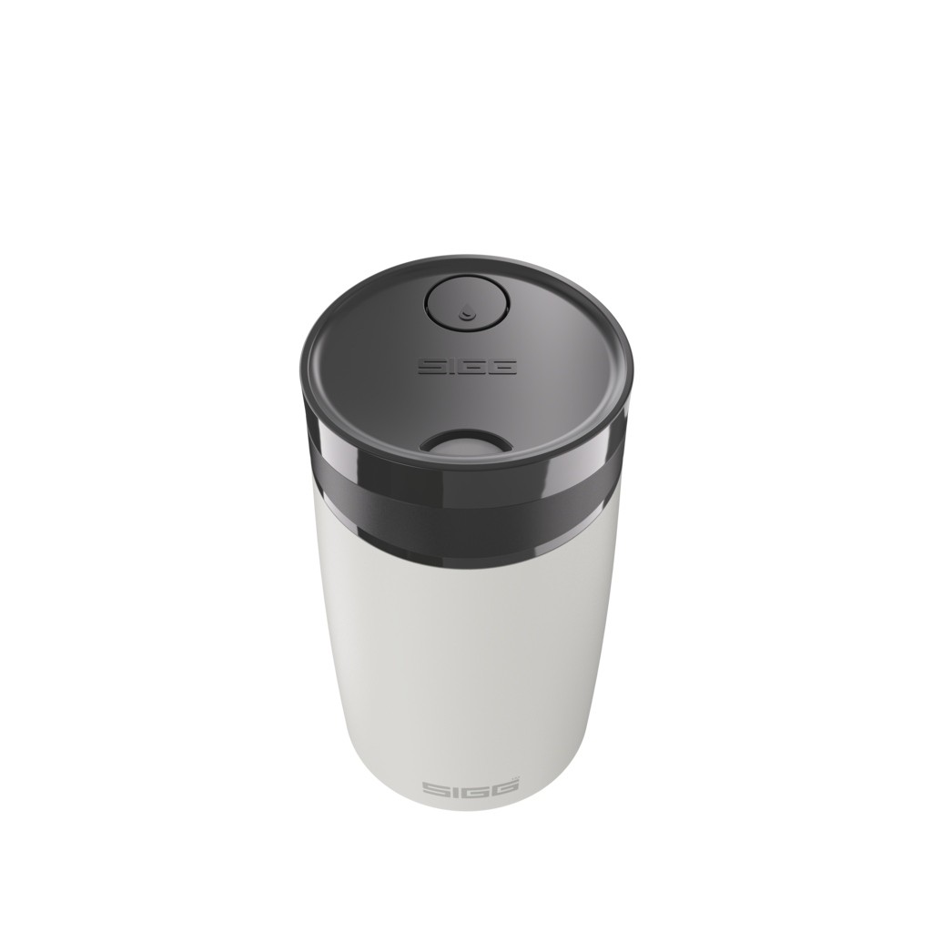 Sigg Miracle cestovní termohrnek 270 ml, milky white touch, 6053.60