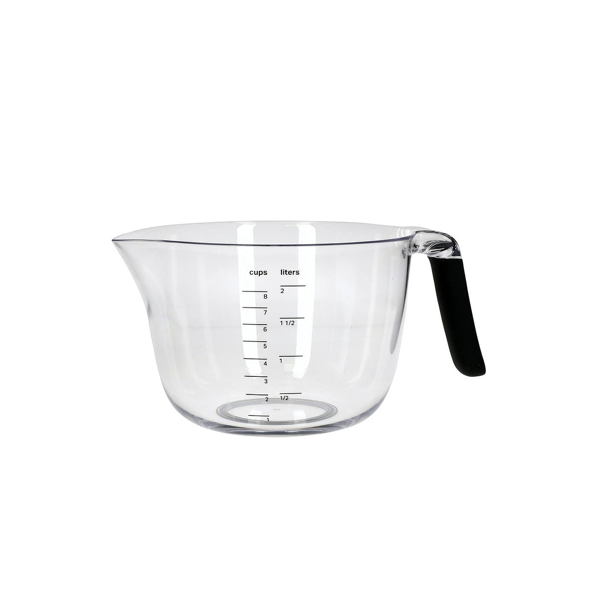 KitchenAid measuring jug with funnel 2 l, onyx black, KQG078OSOBE