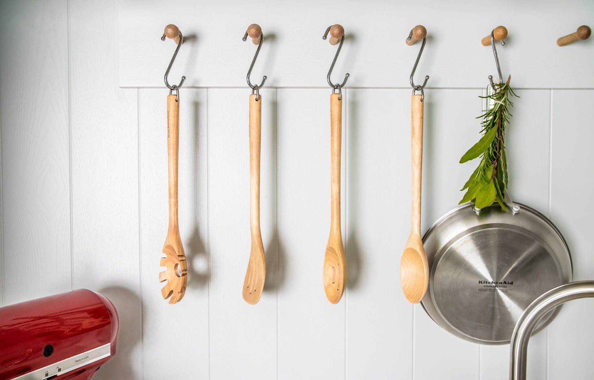 Súprava dreveného kuchynského náčinia KitchenAid, KQR752BXE