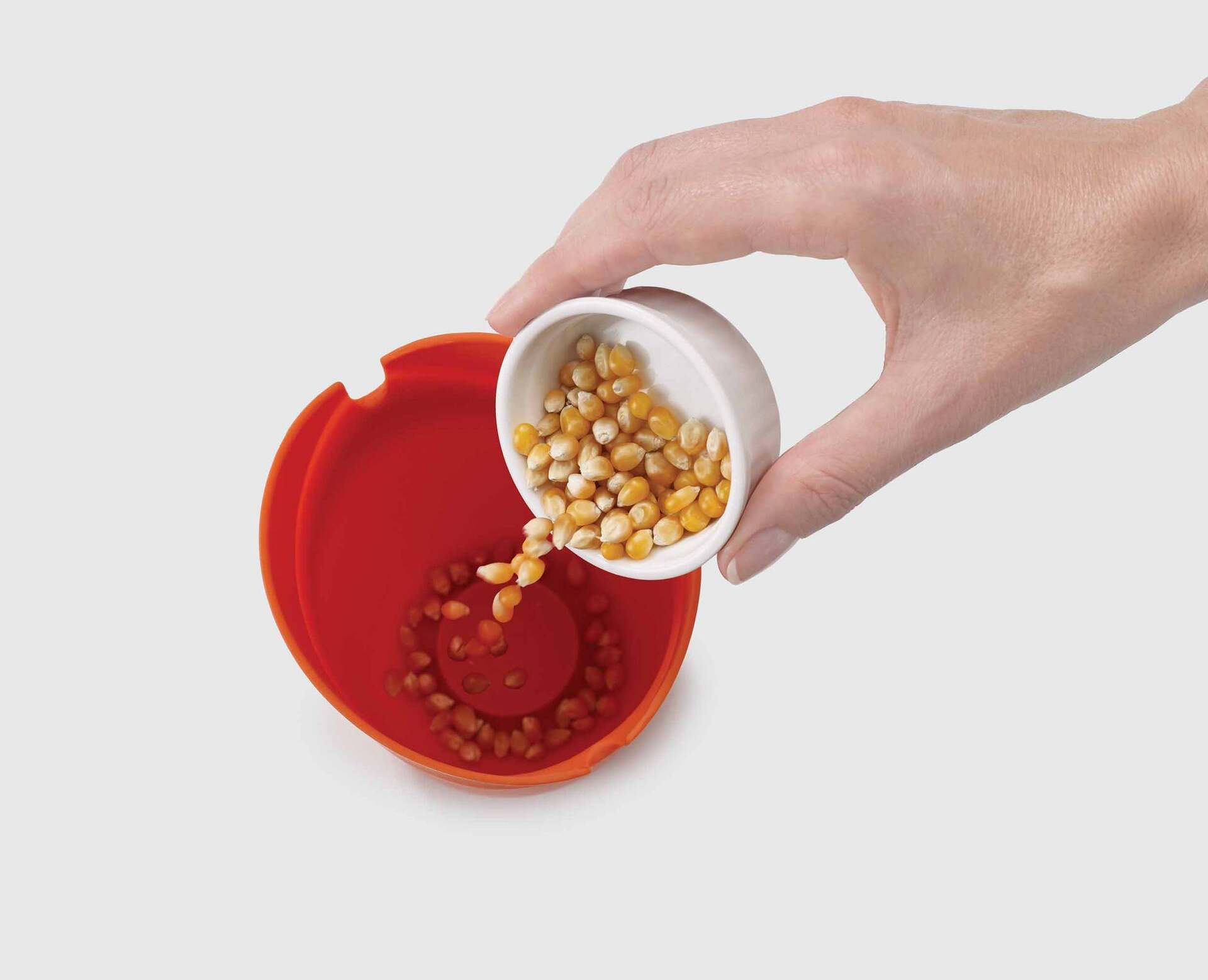 Súprava na výrobu popcornu Joseph Joseph M-Cuisine, oranžová, 45018
