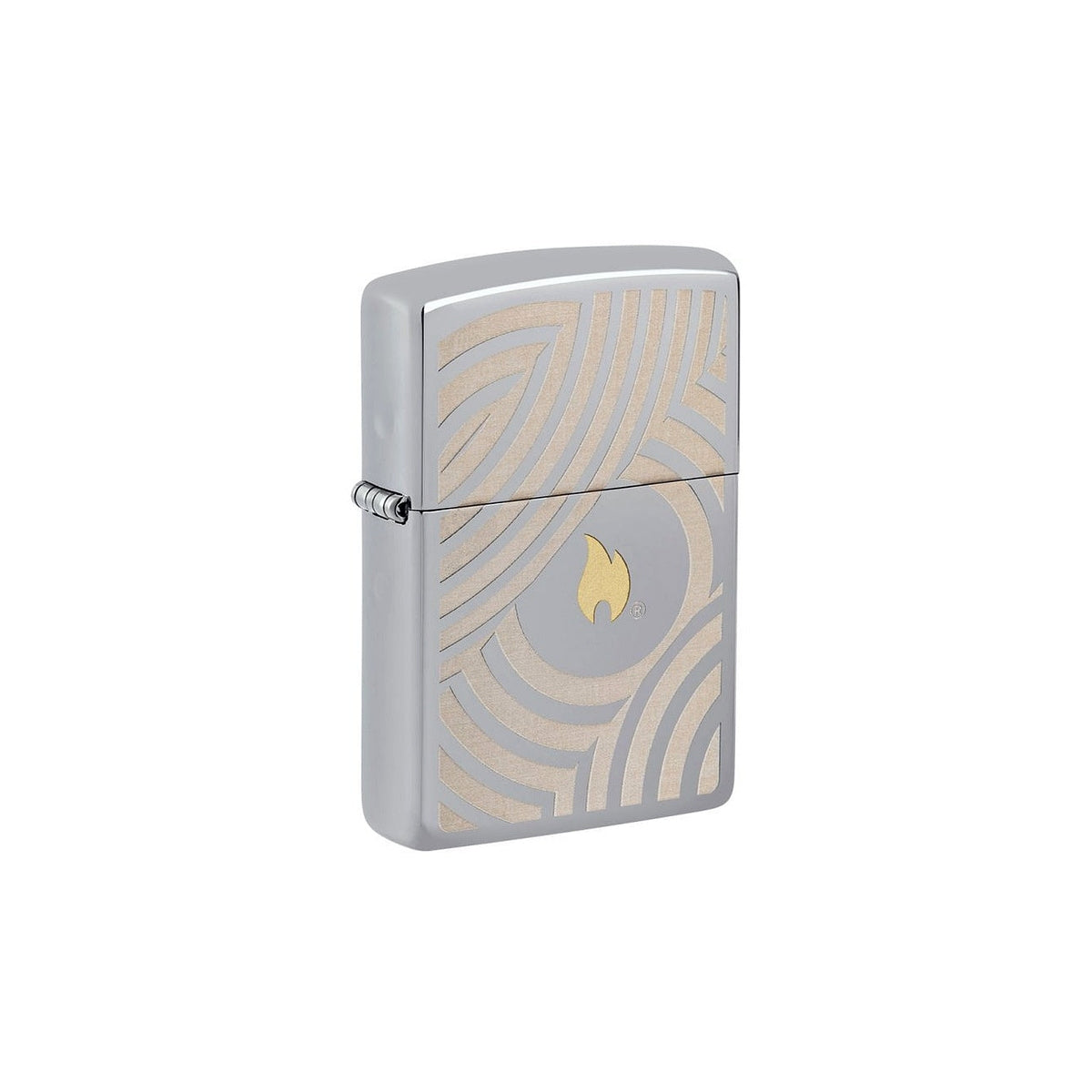 Zapalovač Zippo 22112 Flame and Circles Design
