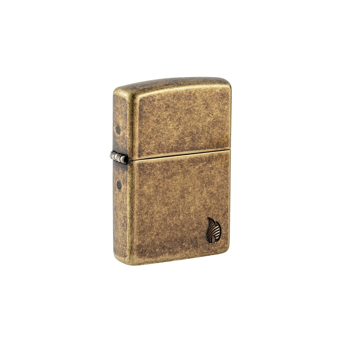 Zapalovač Zippo 29006 Armor Antique Brass Flame Design