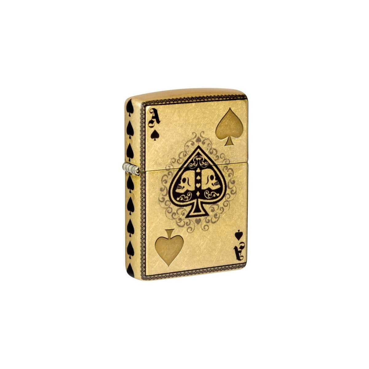 Zapalovač Zippo 66025 Ace of Skulls Design