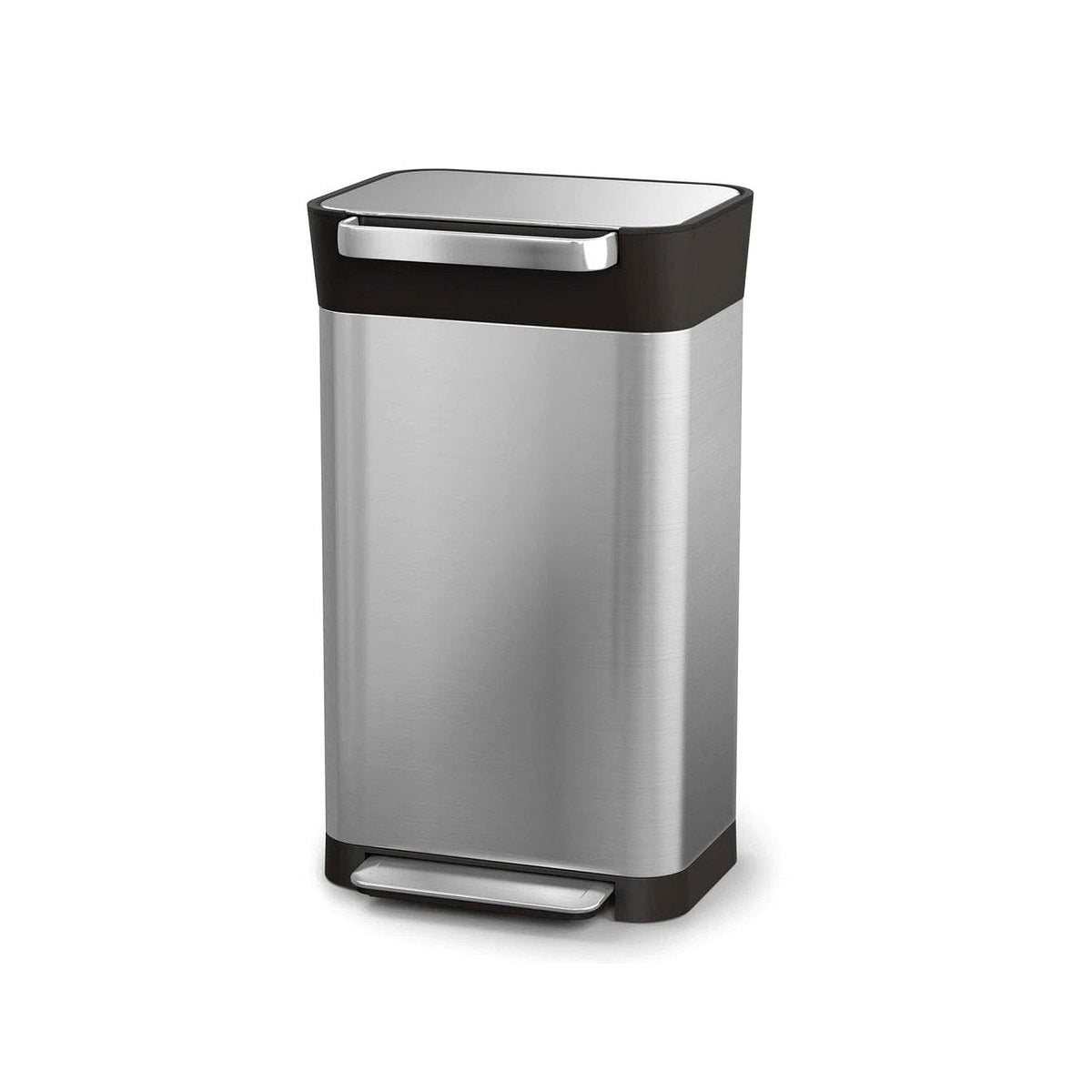 Joseph Joseph Titan stlačovací odpadkový koš 30 l, nerezový, 30030