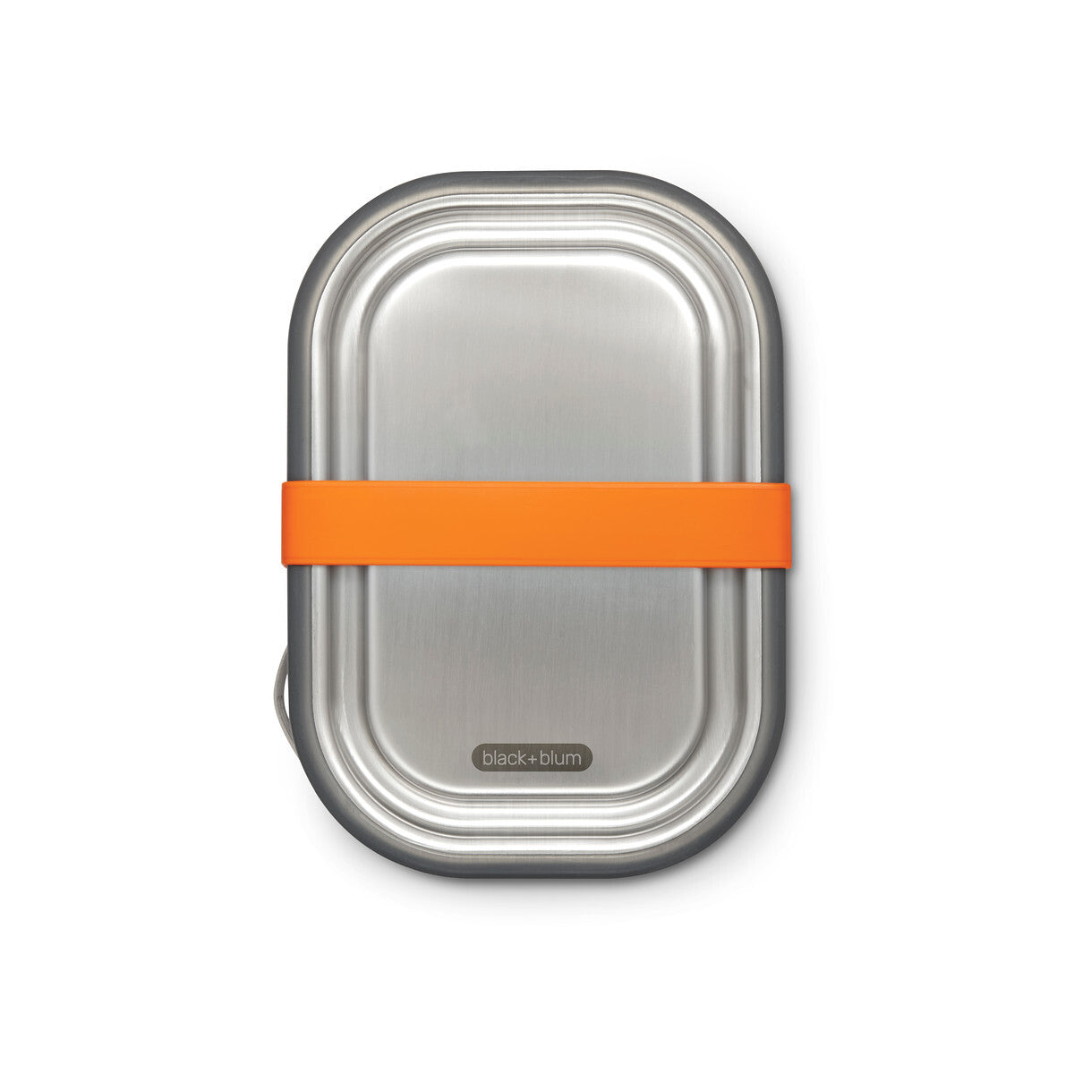 Black+Blum nerezový svačinový box s vidličkou 1 l, orange, BAM-SS-L003