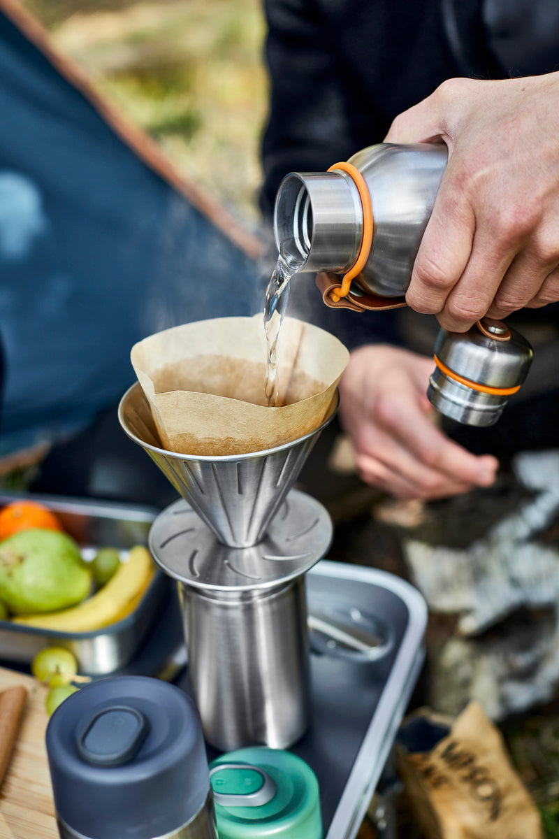 Black+Blum stainless steel thermo bottle 500 ml, orange, BAM-IWBB-S003