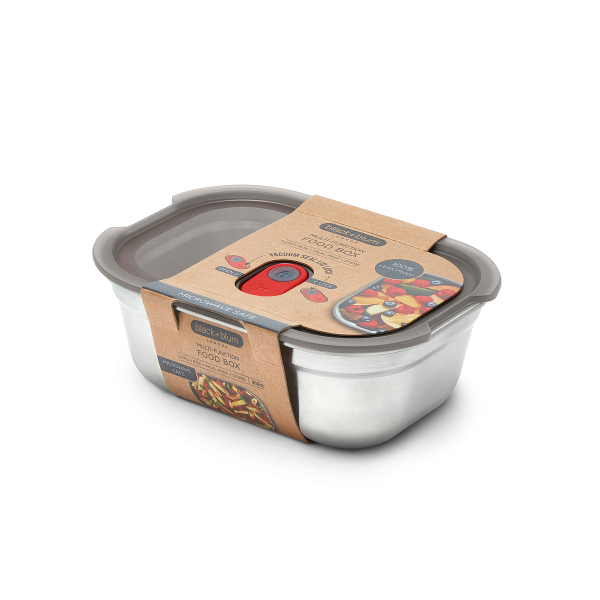 Black+Blum nerezový box na potraviny 0,6 l, malý, FBSS-BX-S017-EN