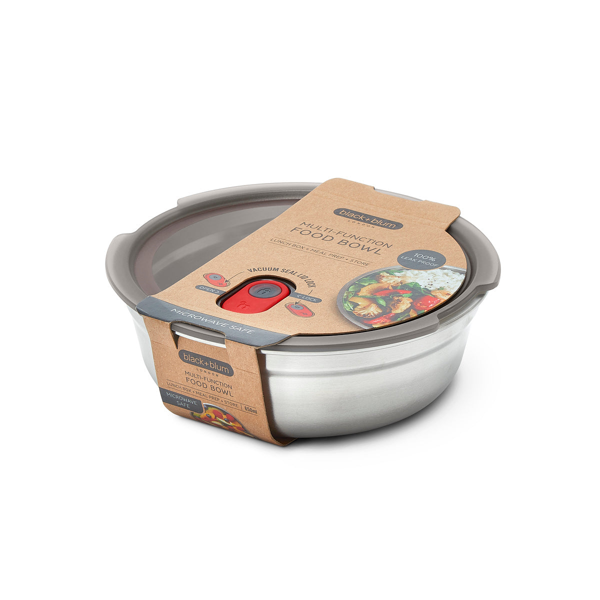 Black+Blum nerezová miska na potraviny 0,65 l, malá, FBSS-BL-S017-EN