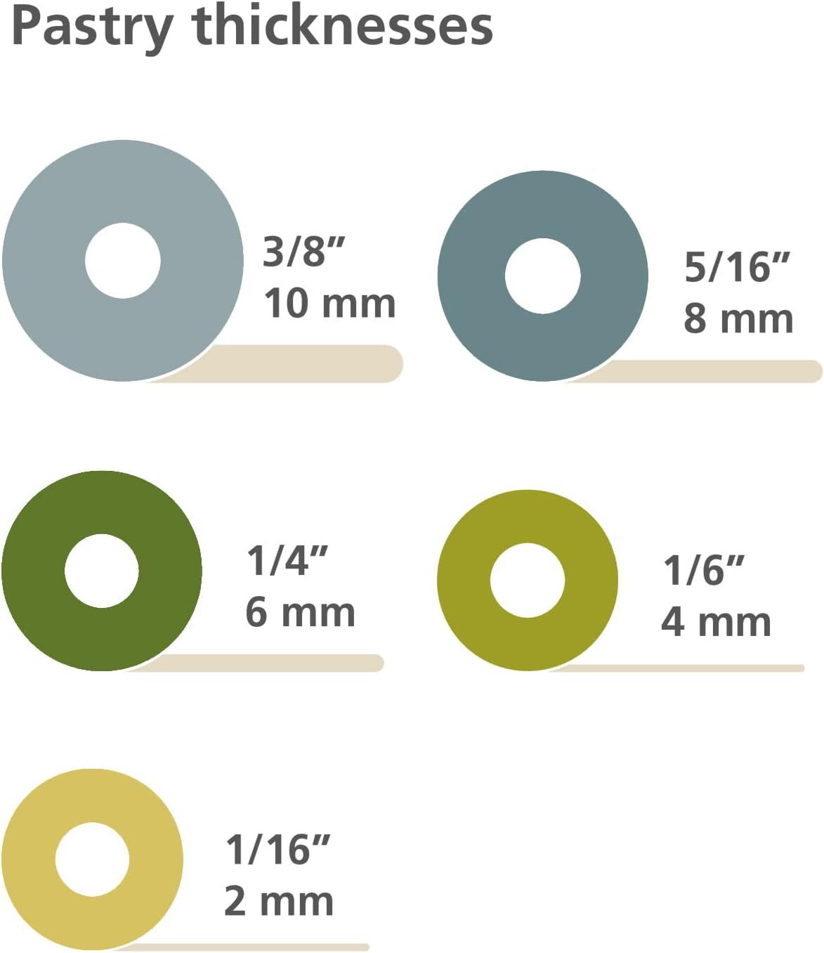Joseph Joseph PrecisionPin Adjustable Dough Roller, 40118