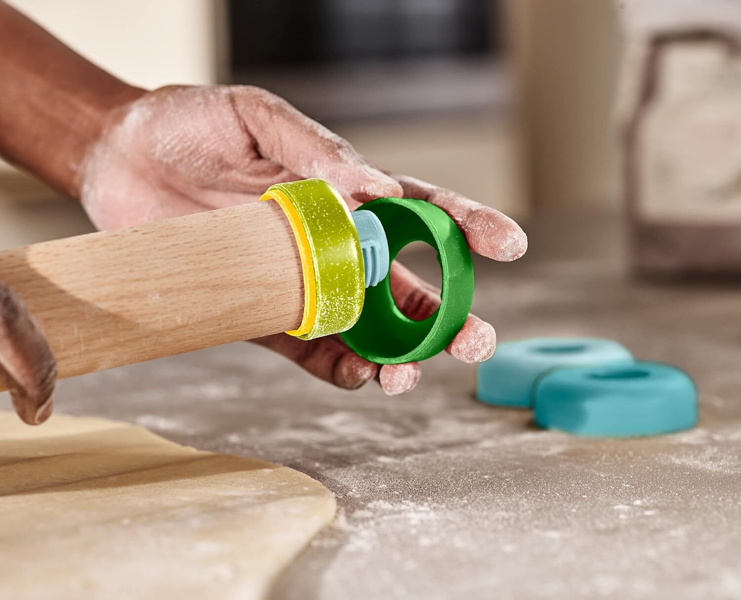 Joseph Joseph PrecisionPin Adjustable Dough Roller, 40118