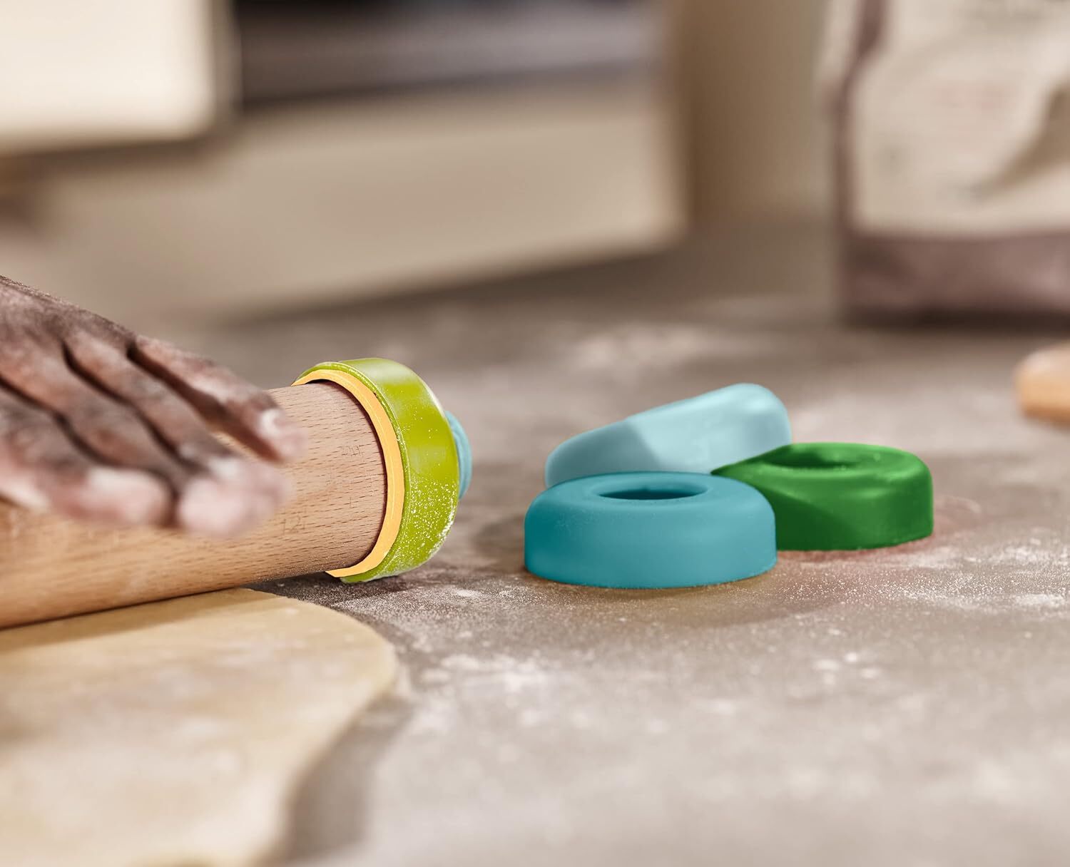 Joseph Joseph PrecisionPin Adjustable Dough Roller, 40118