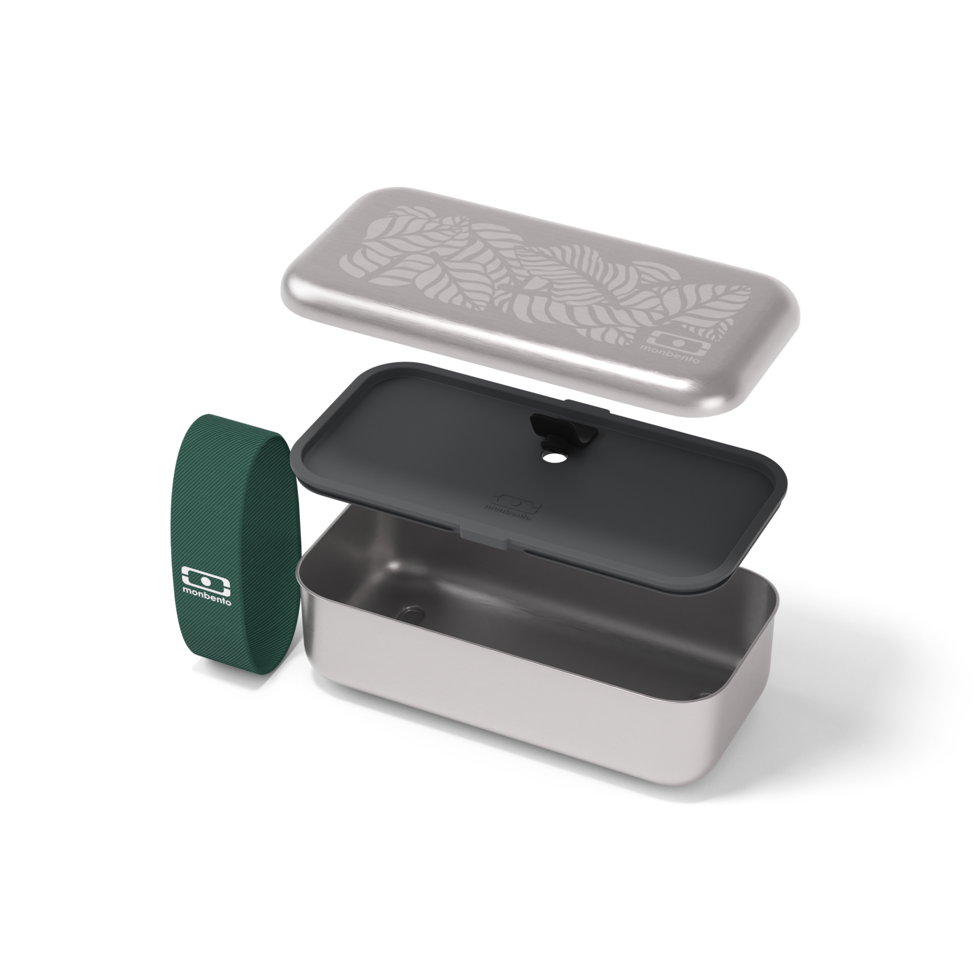 Monbento Sense svačinový box 0,7 l, graphic jungle, 70324001