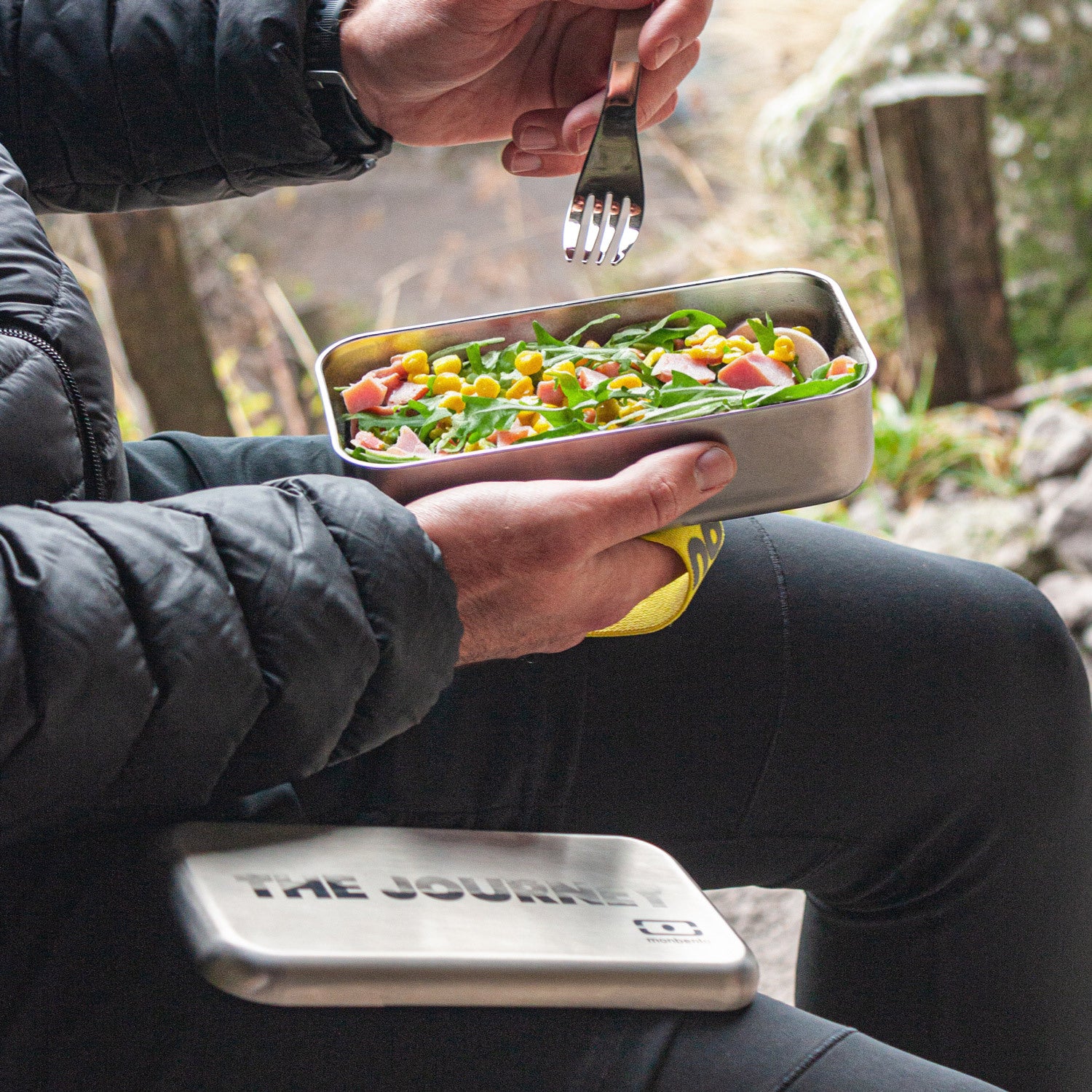 Monbento Sense snack box 0,7 l, the journey, 70324116