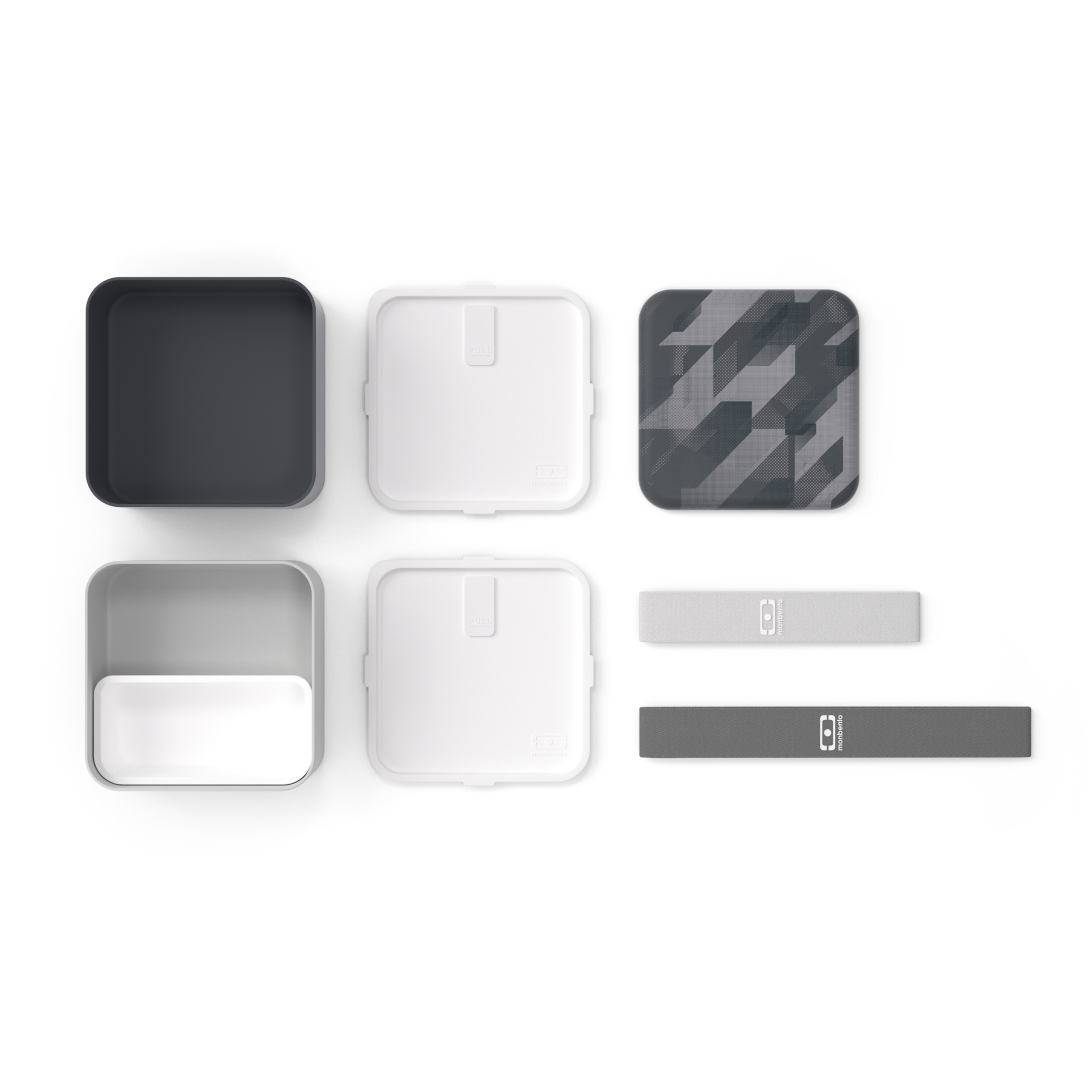 Monbento Square snack box 1,7 l, grafické rozmery, 13124113