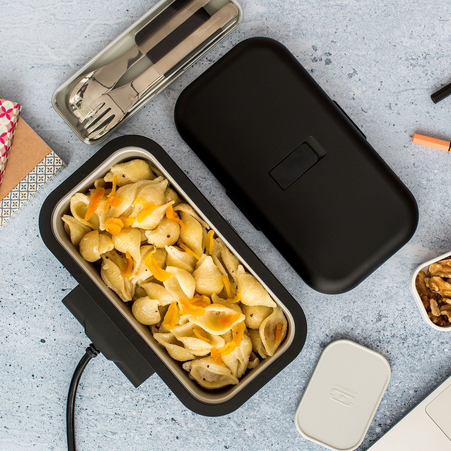Monbento Warmer ohřívací svačinový box 0,7 l, black onyx, 60310050