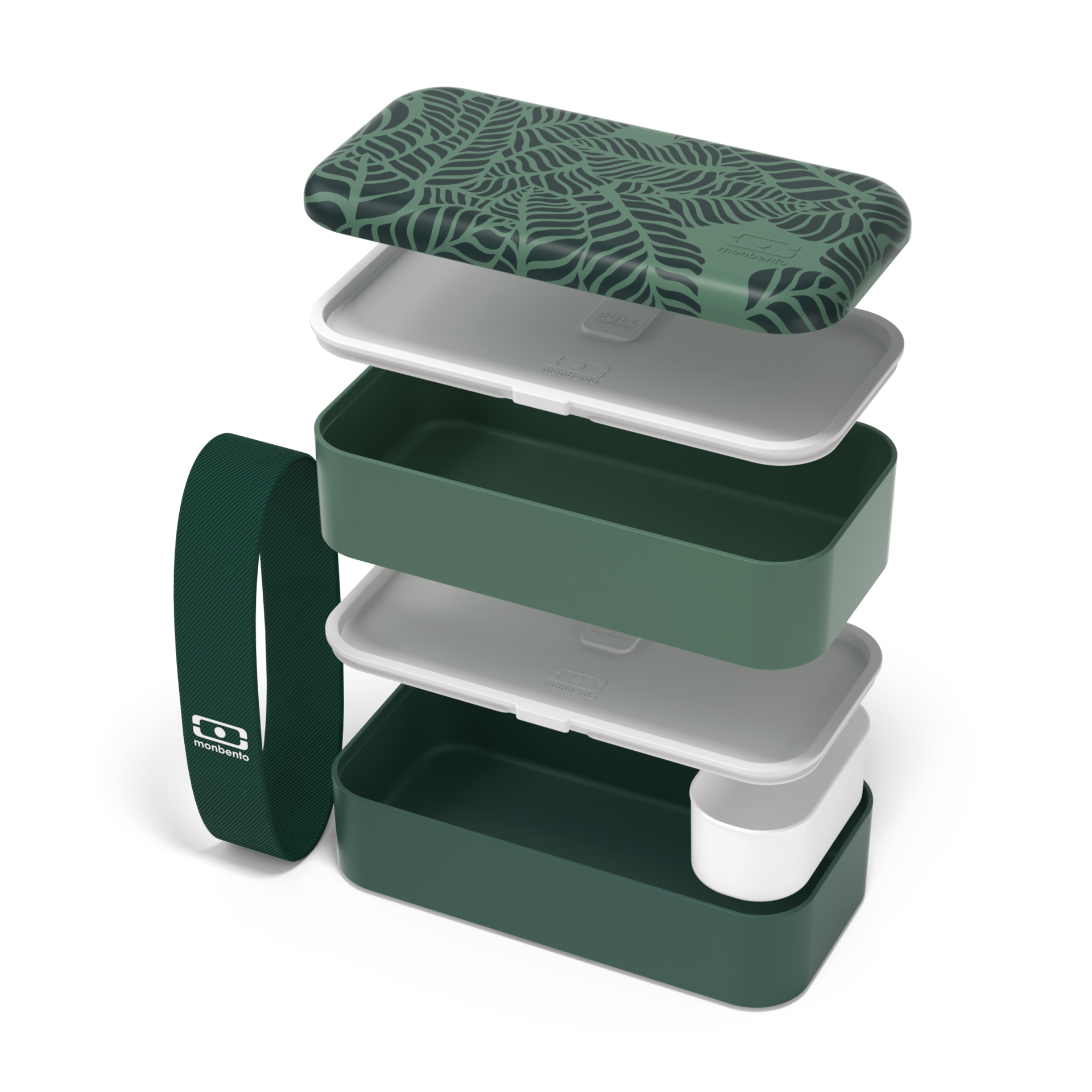 Monbento Original snack box 1 l, graphic jungle, 11124112