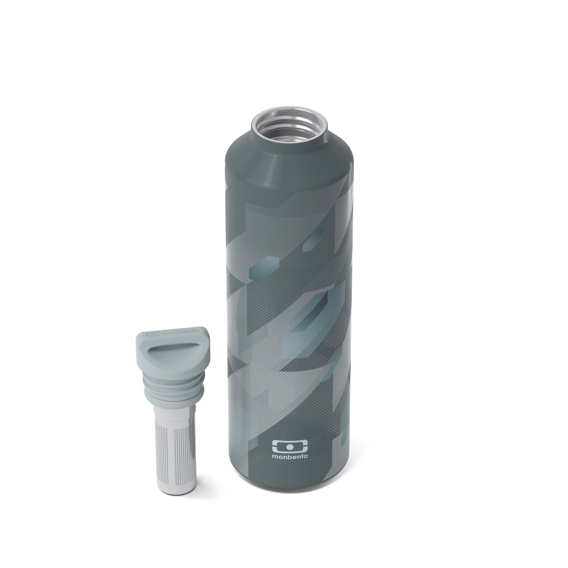 Monbento Steel drinking bottle 500 ml, graphic dimensions, 19024113