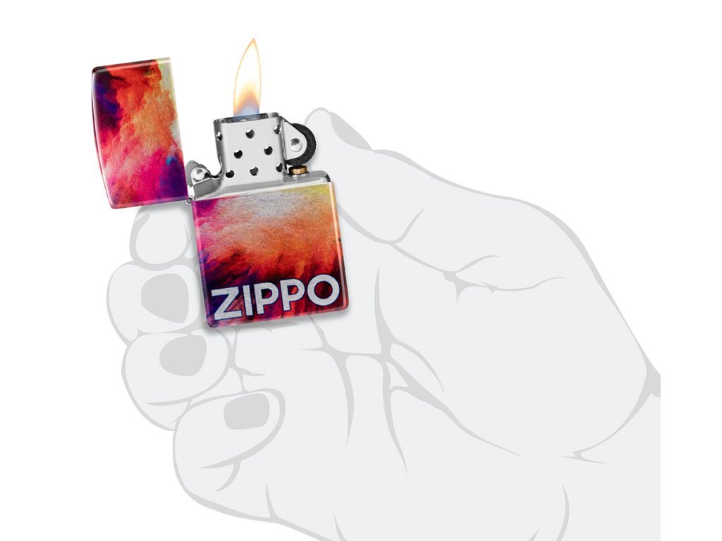 Zapalovač Zippo 66063 Tie Dye Zippo Design