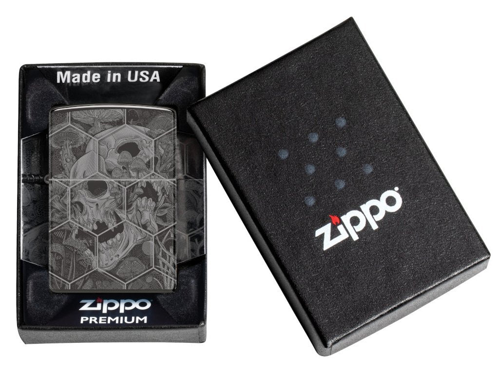 Zippo 66067 Psychedelic Skull