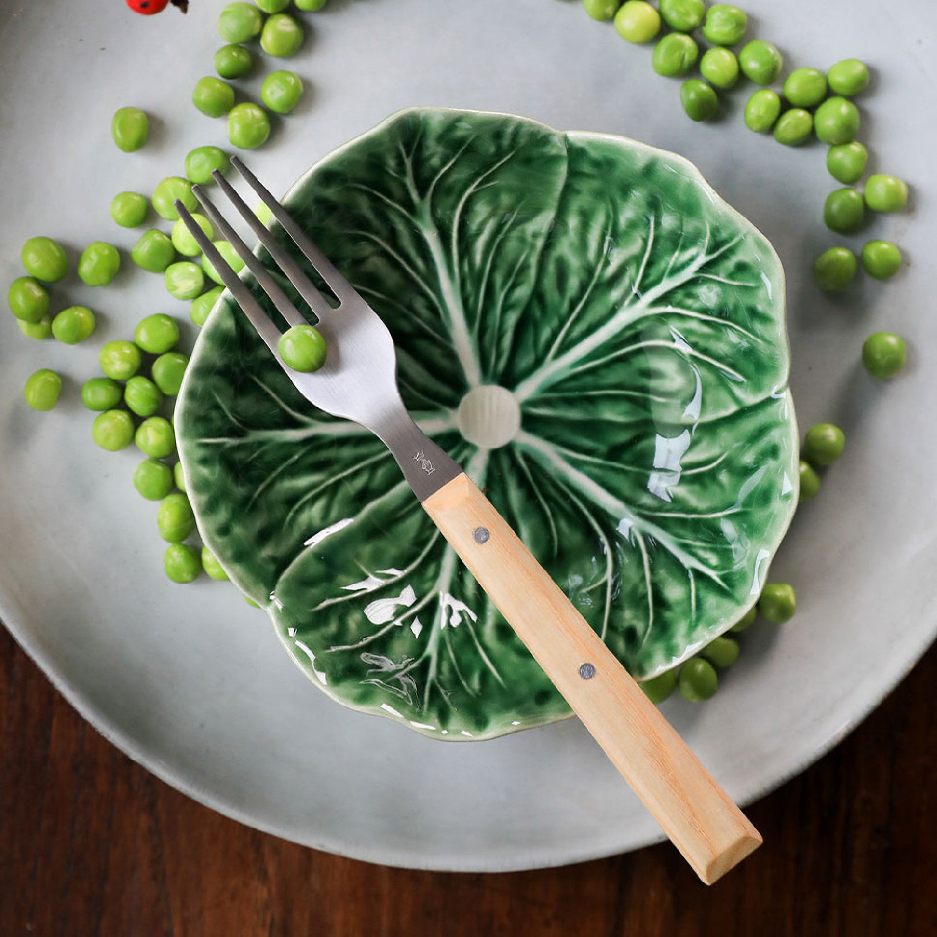 Opinel Sylve příborová vidlička, jasanové dřevo, 002633