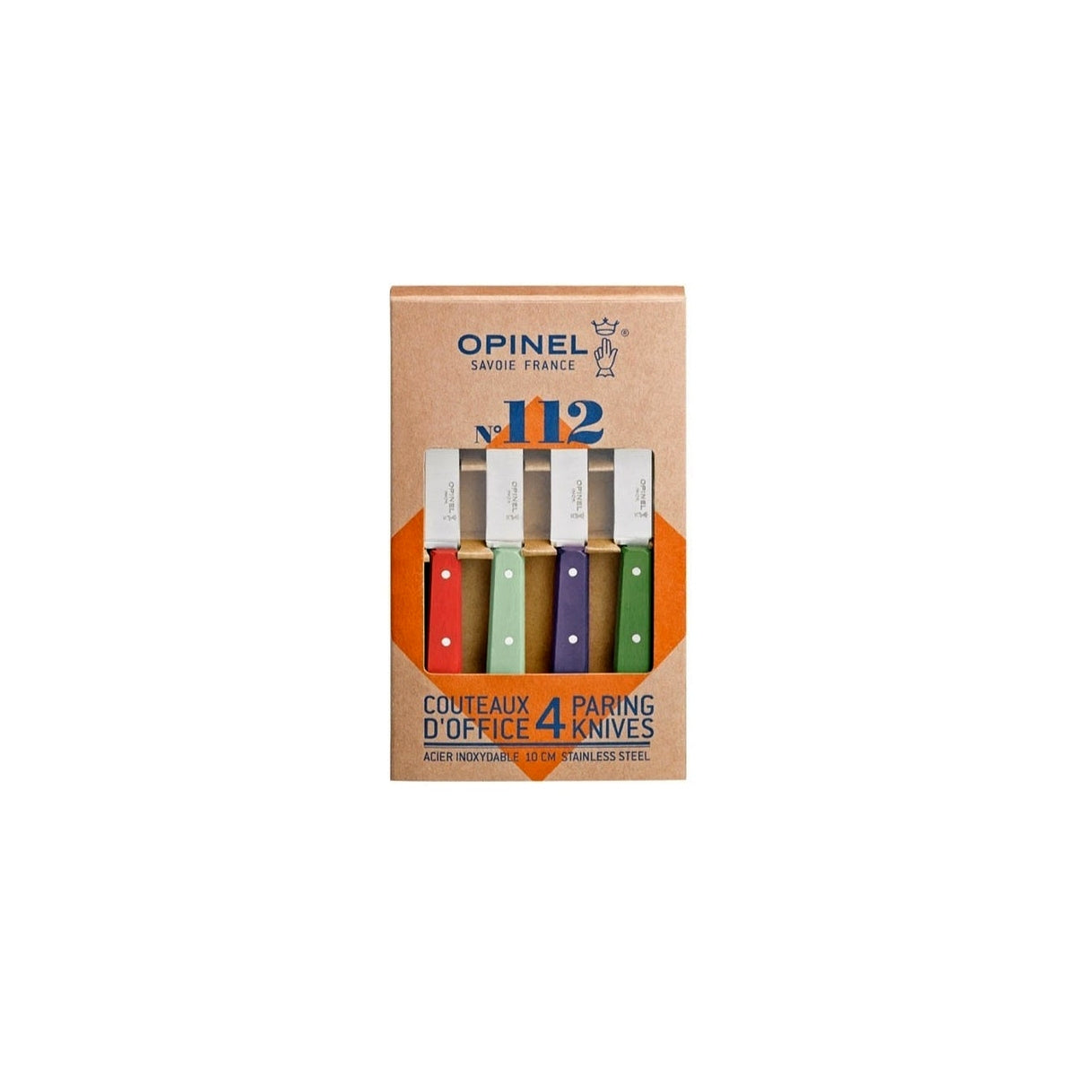 Opinel Les Essentiels N°112 sada nožů na krájení 4 ks, 003207