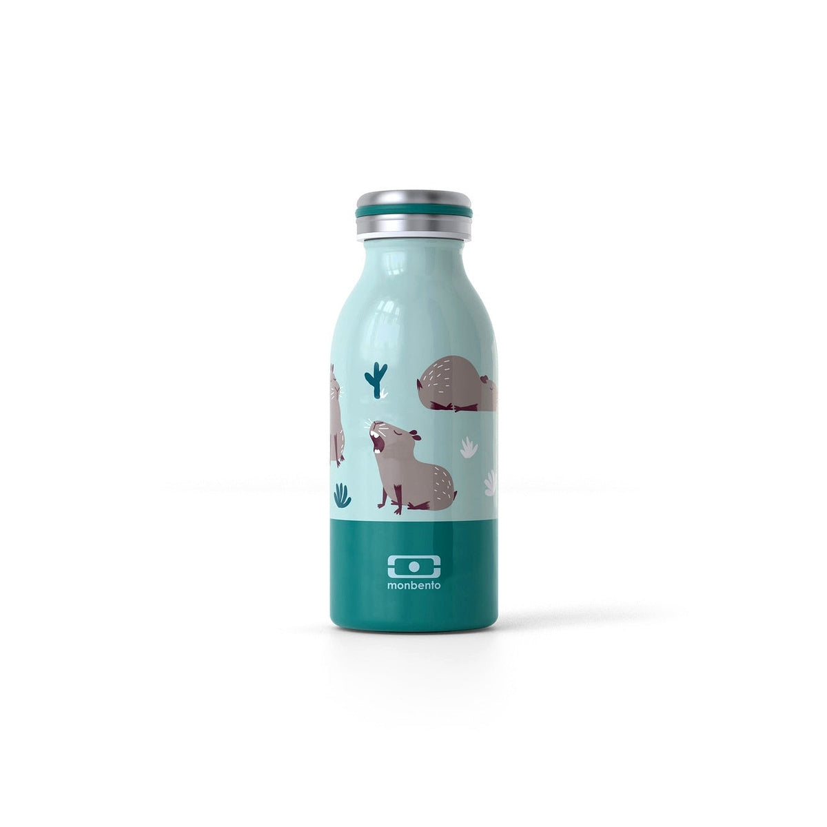 Monbento Cooly dětská termoláhev na pití 350 ml, blue capy, 47274109