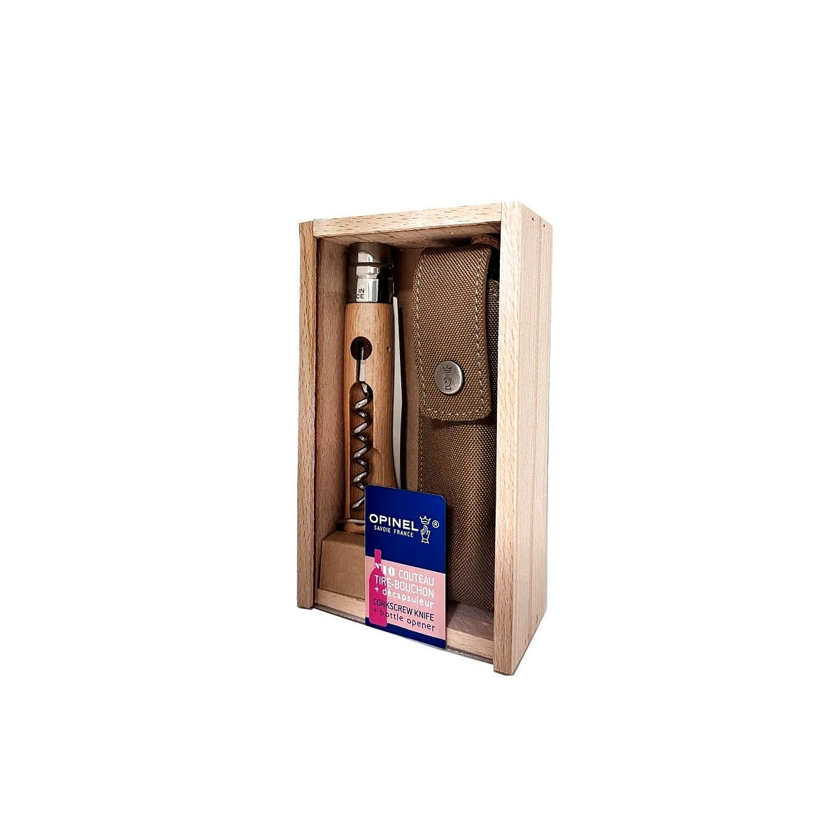 Opinel Plumier N°10 dárkové balení nože s pouzdrem, 002620