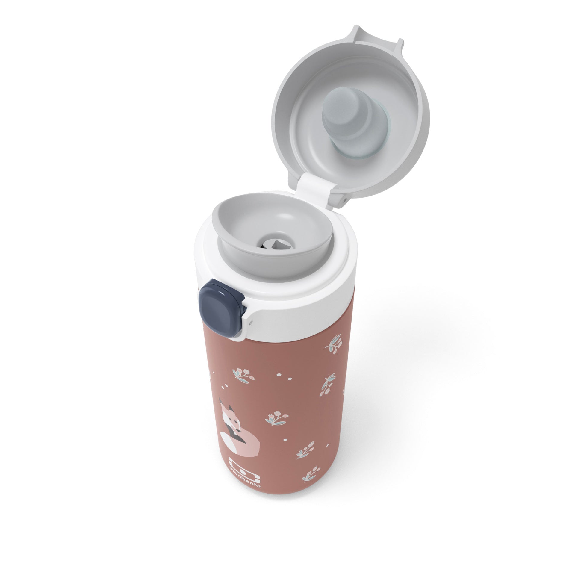 Monbento Pop dětská termoláhev na pití 360 ml, cinnamon fox, 36334081