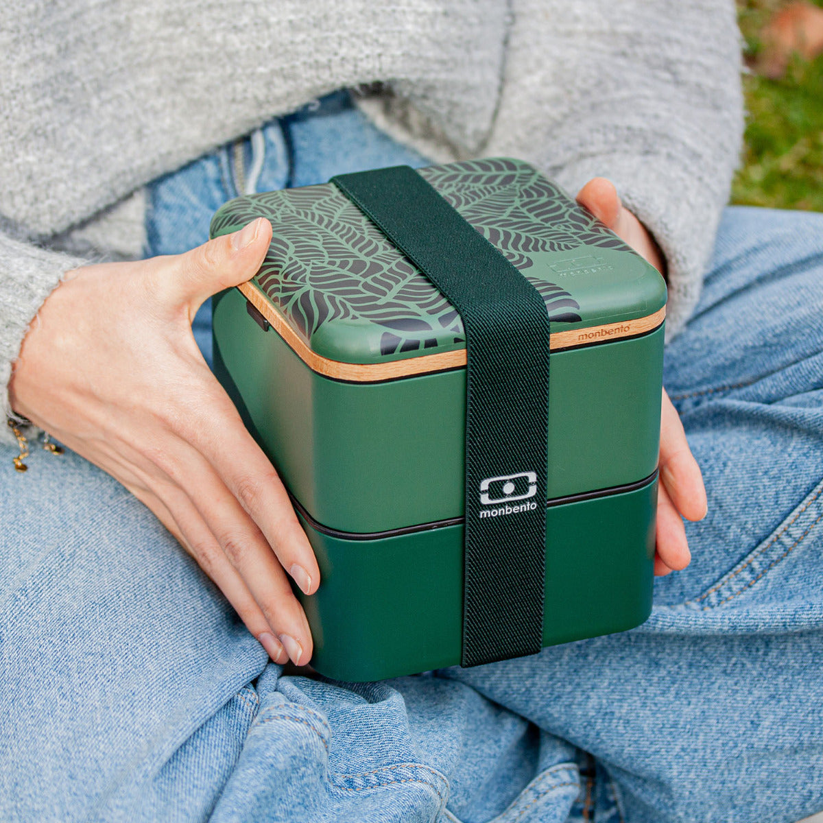 Monbento Cut Square dřevěné prkénko ke svačinovým boxům, 80413999