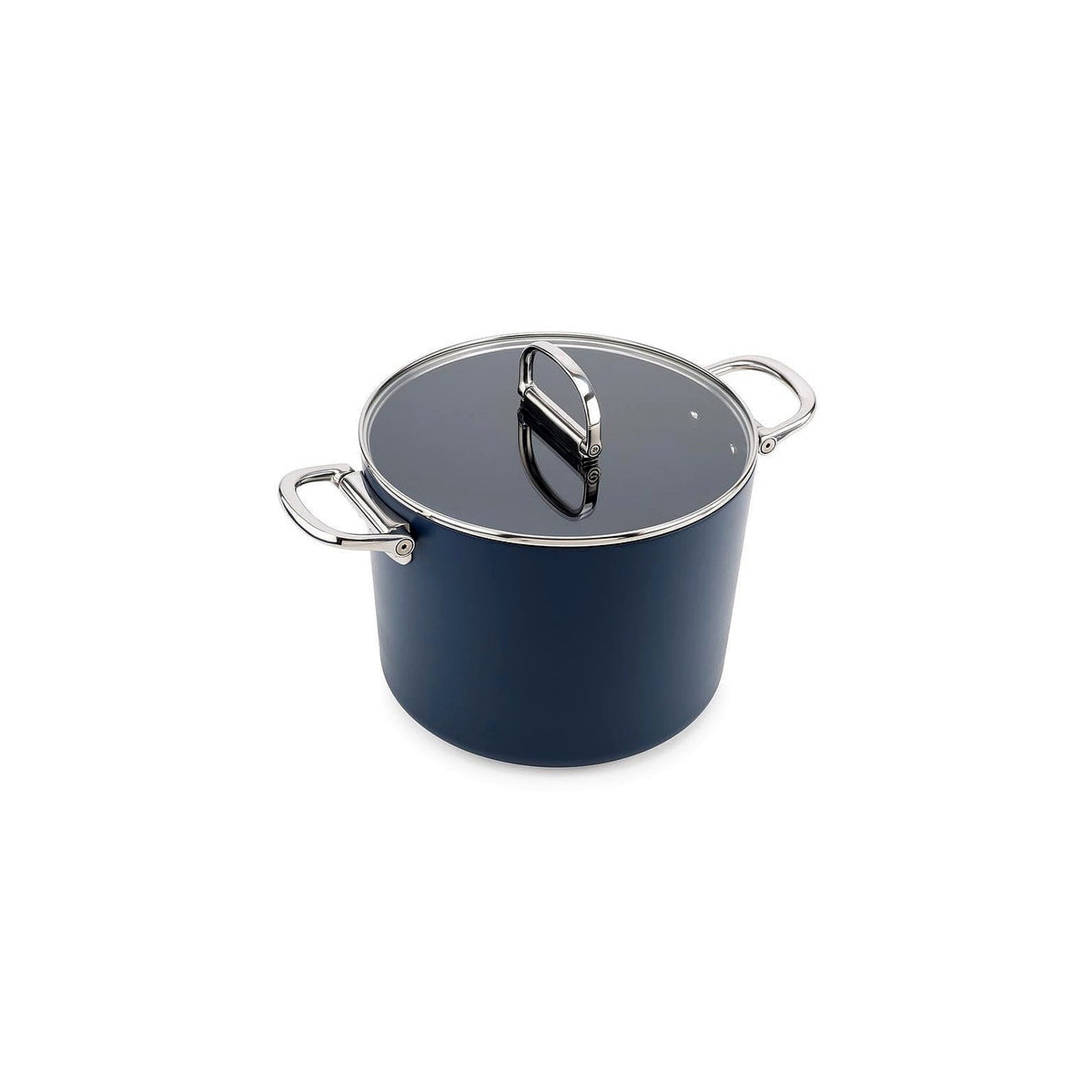 Joseph Joseph Space hrniec s nepriľnavým keramickým povrchom a pokrievkou 25 cm/8,1 l, modrý, 45045