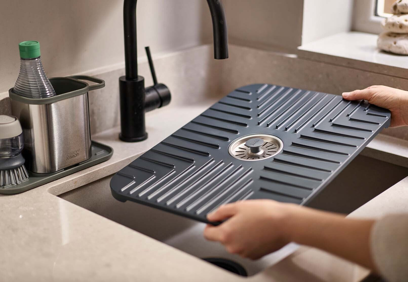 Joseph Joseph SinkShield large sink mat, grey, 851701