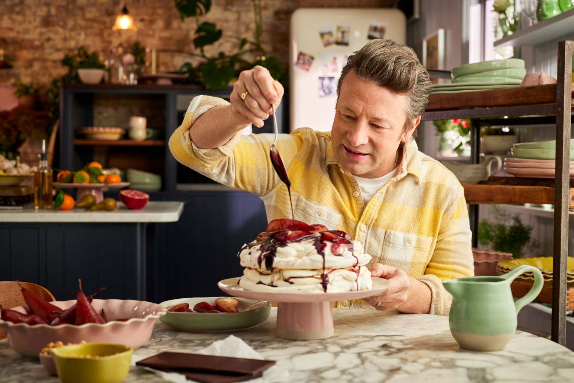 Jamie Oliver Big Love kameninový džbán 650 ml, zelená, JOBLJOYJUG650