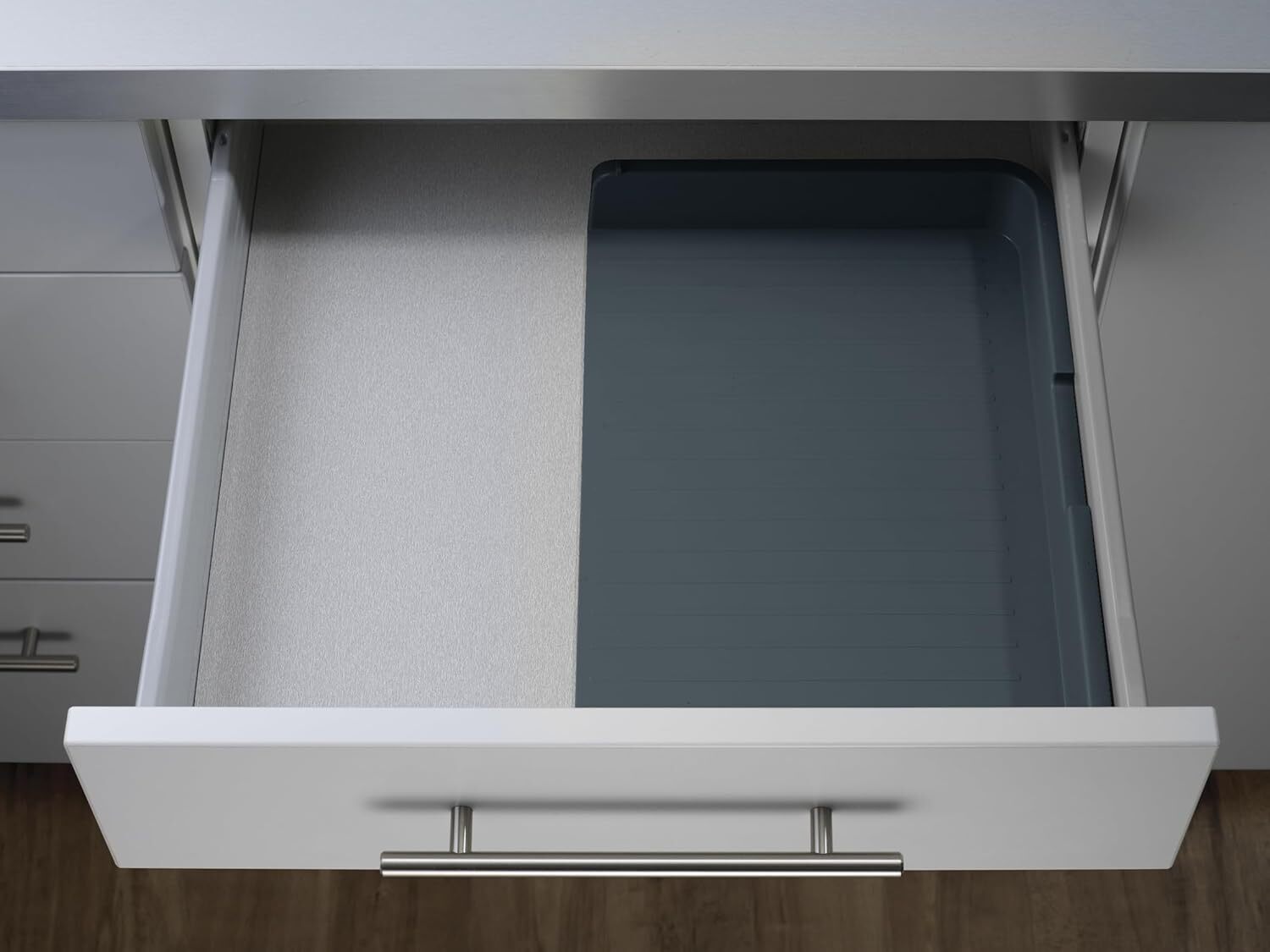 Joseph Joseph DrawerStore rozšiřitelný organizér na příbory, šedá, 85042