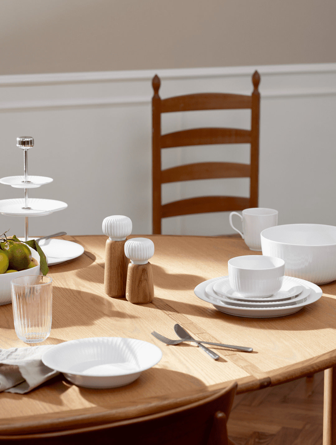 Kähler Hammershøi spice grinder 18 cm, white, 692240