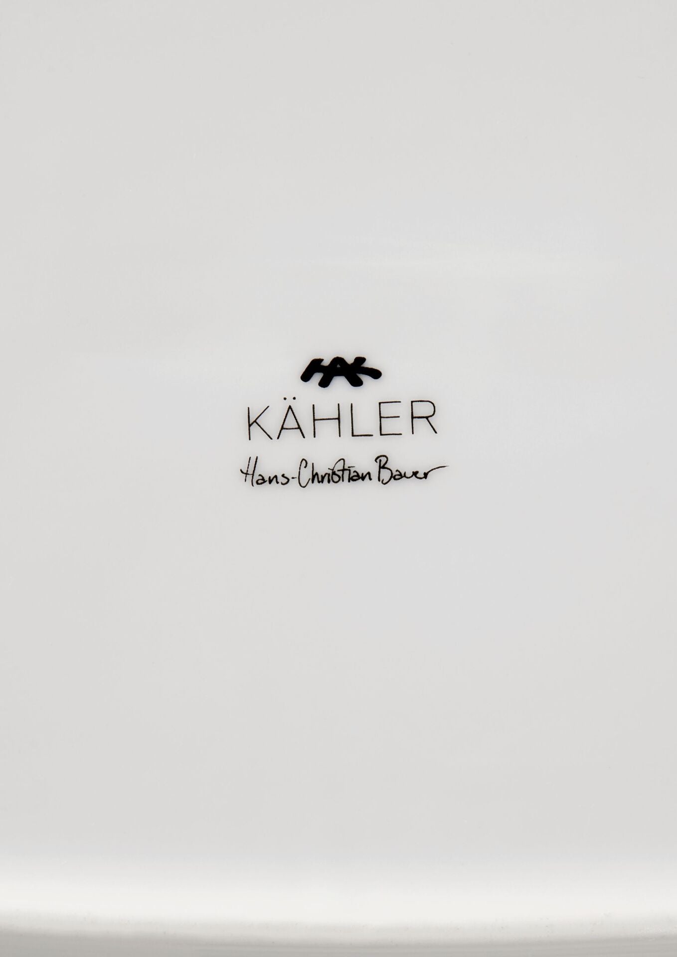 Kähler Hammershoi baking dish 32 x 24 cm, white, 692272