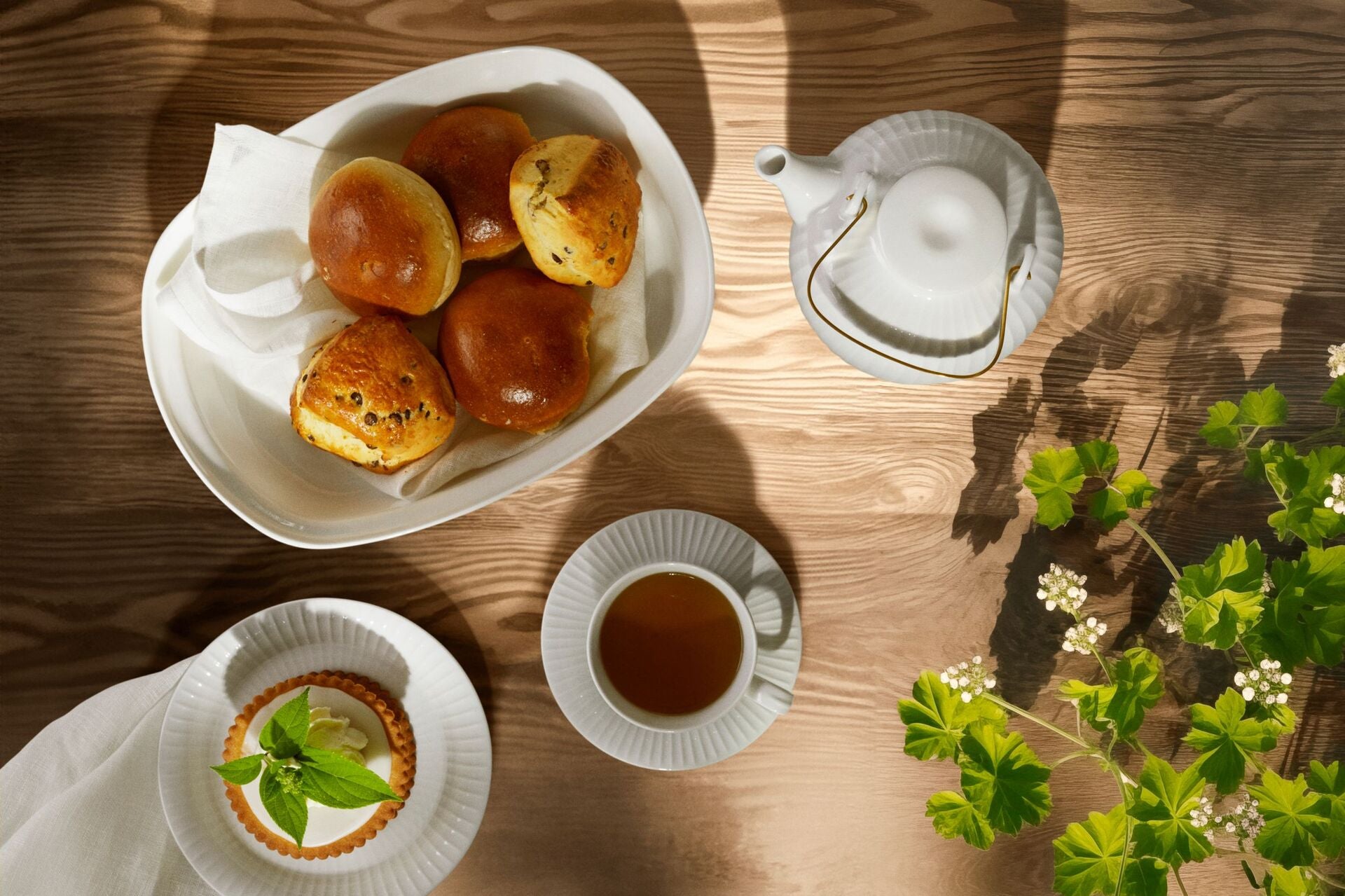 Kähler Hammershoi baking dish 32 x 24 cm, white, 692272