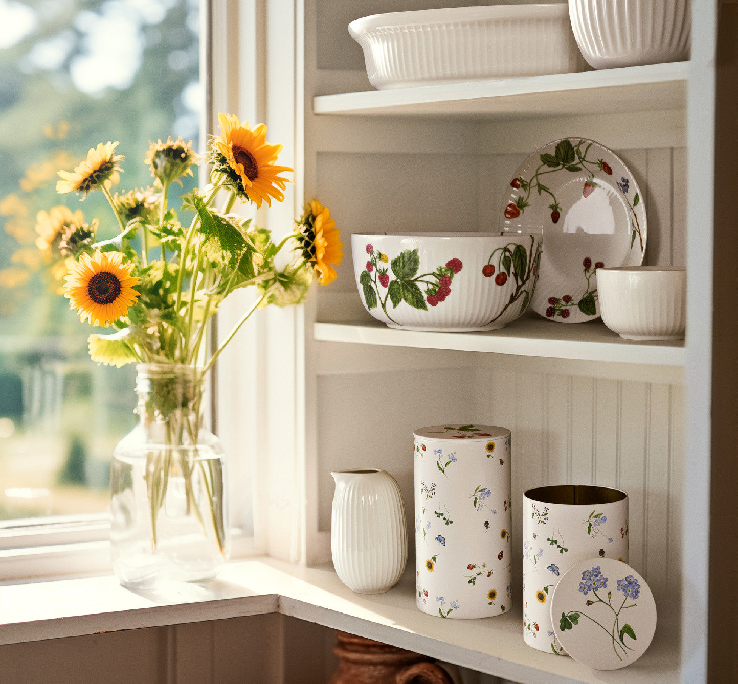 Kähler Hammershoi baking dish 32 x 24 cm, white, 692272