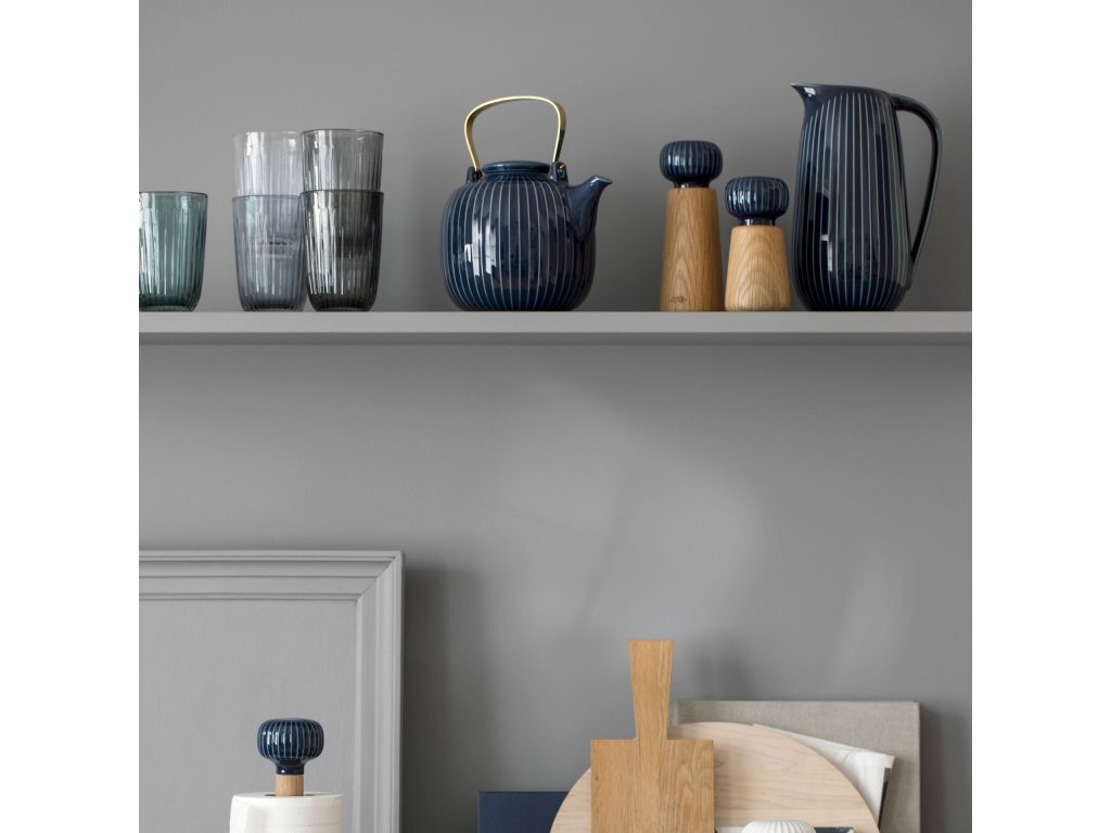 Kähler Hammershoi mlýnek na koření 14 cm, indigo, 693059