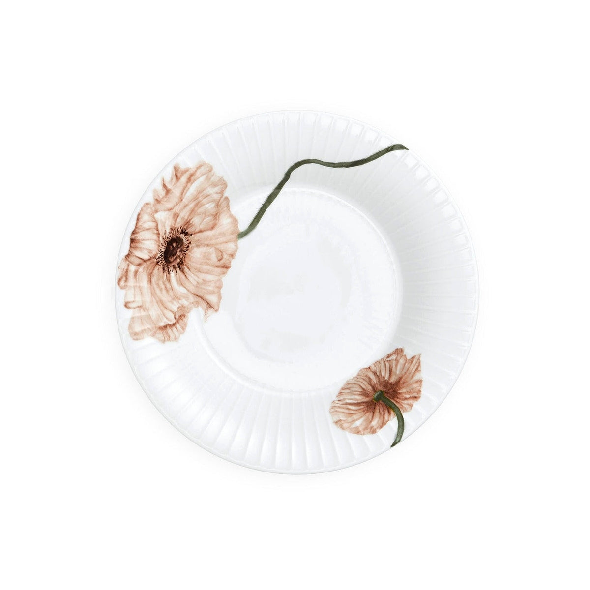 Kähler Hammershoi Poppy porcelánový hluboký talíř 21 cm, white, 692291