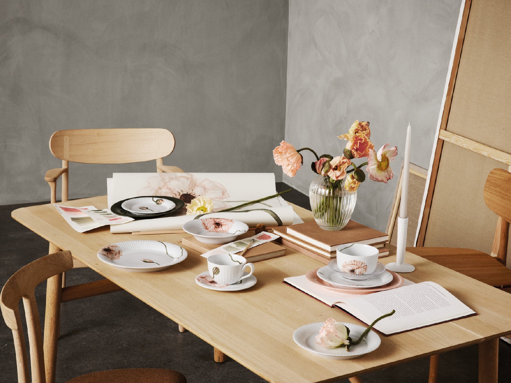 Kähler Hammershoi Poppy porcelánová miska 12 cm, white, 692292