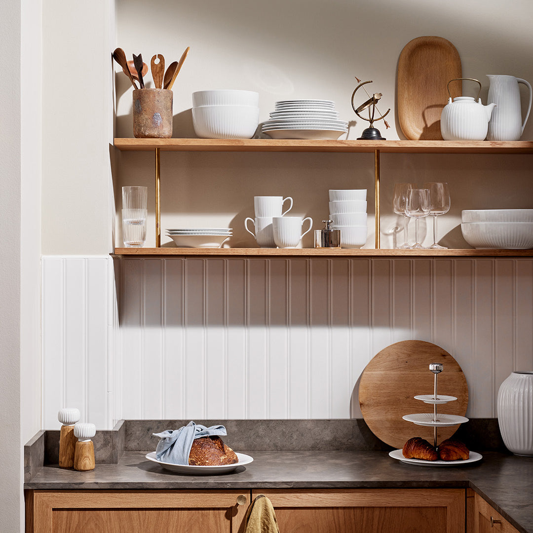 Kähler Hammershoi porcelain bowl 17 cm, white, 693021