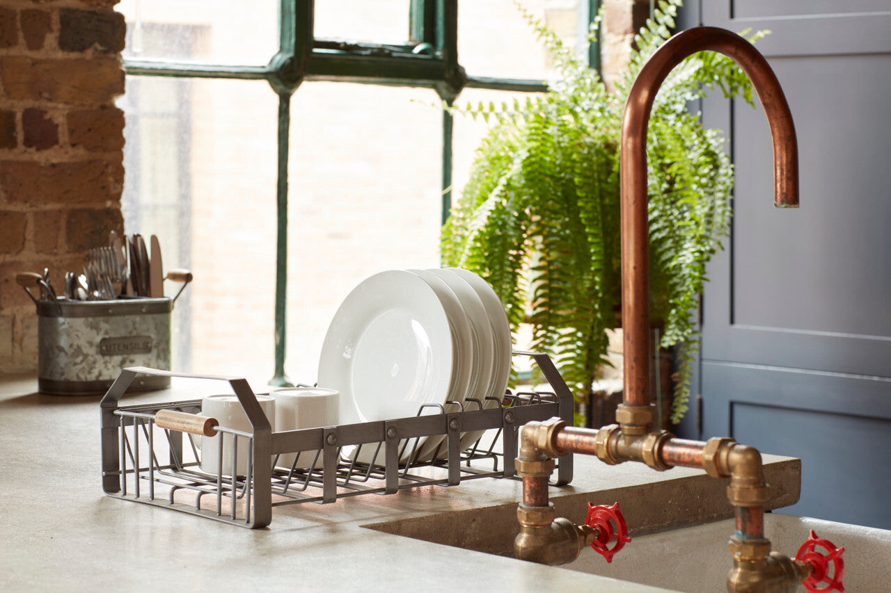 KitchenCraft Industrial kitchen utensil storage box, INDUTENHLD