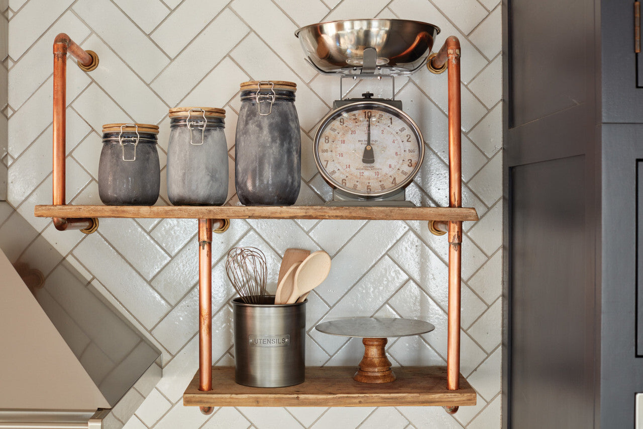 KitchenCraft Industrial storage box for kitchen utensils, INDUTENSIL