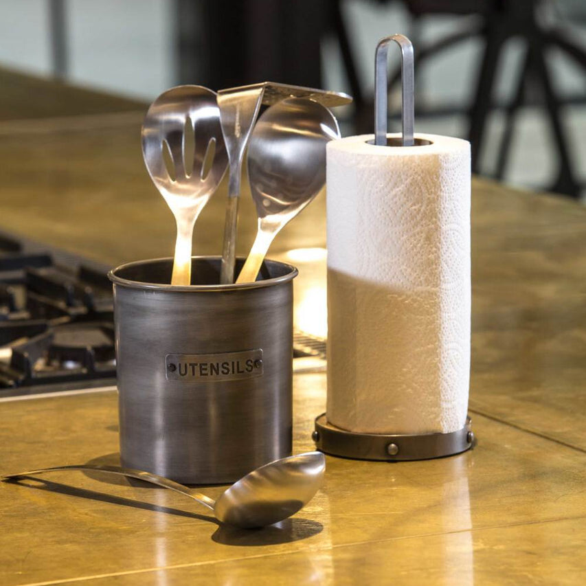 KitchenCraft Priemyselný kovový stojan na kuchynské utierky, INDTOWEL