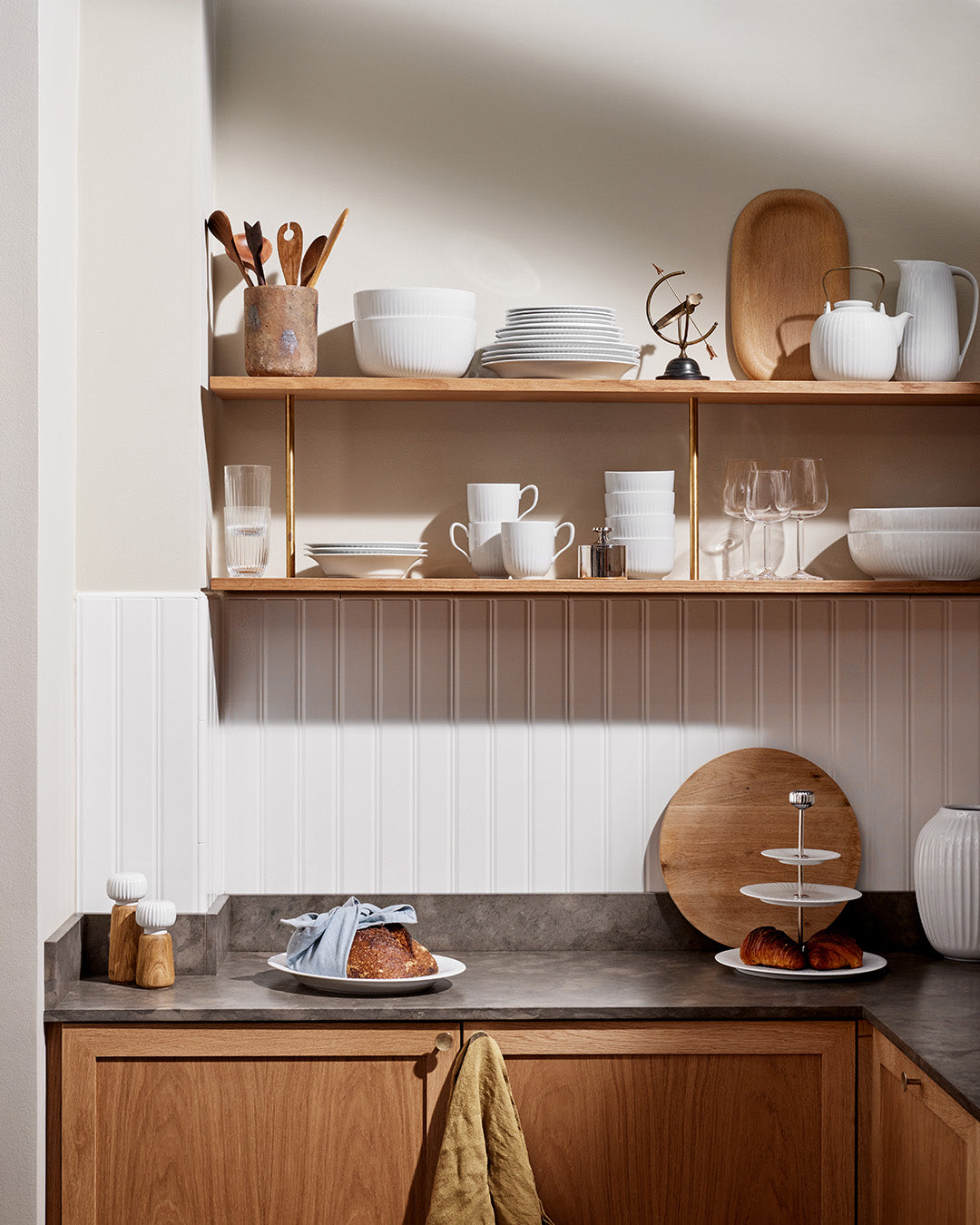 Kähler Hammershoi serving bowl 30 cm, white, 692225