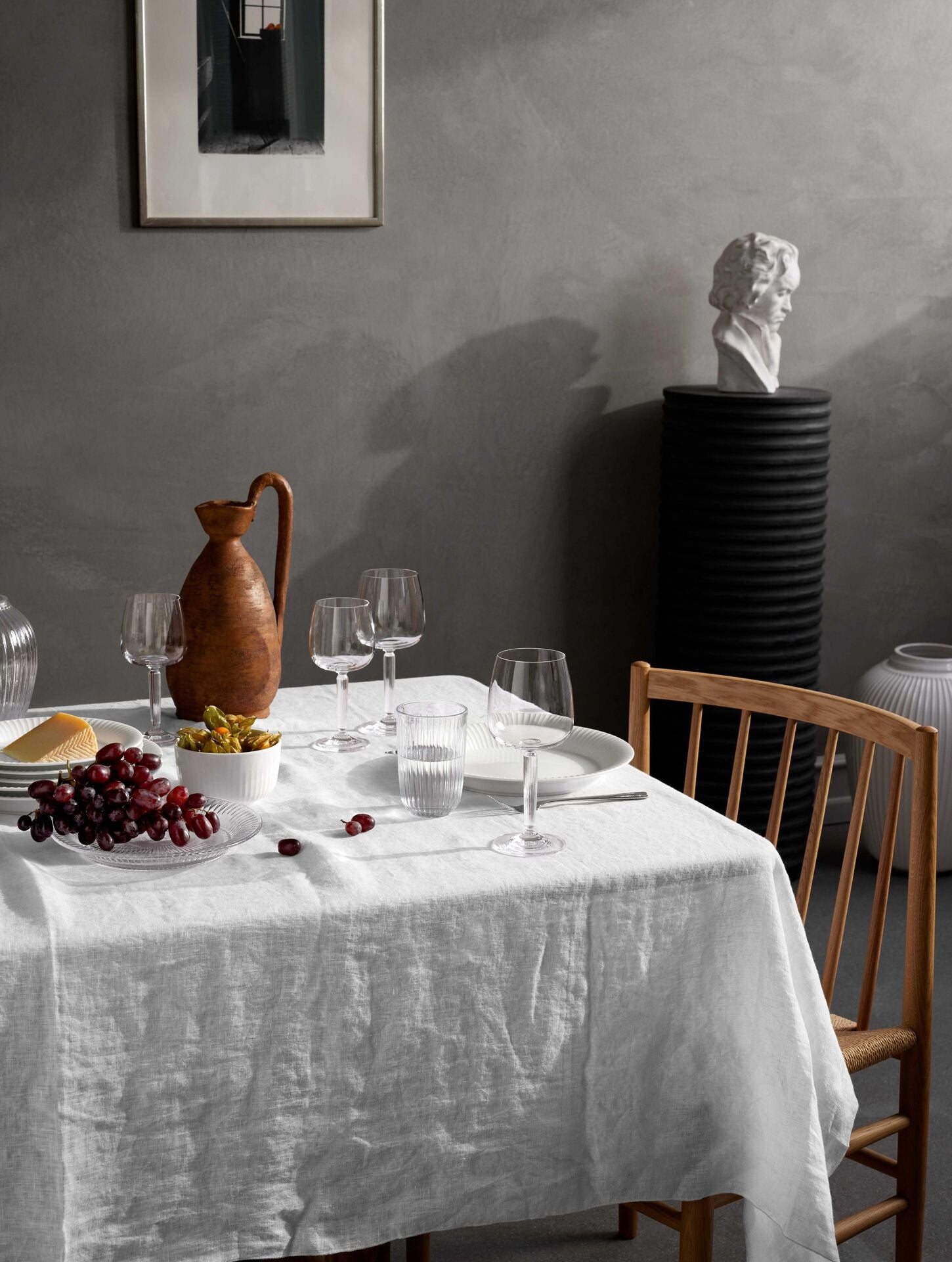 Kähler Hammershoi red wine glass 490 ml, 2 pcs, 693076