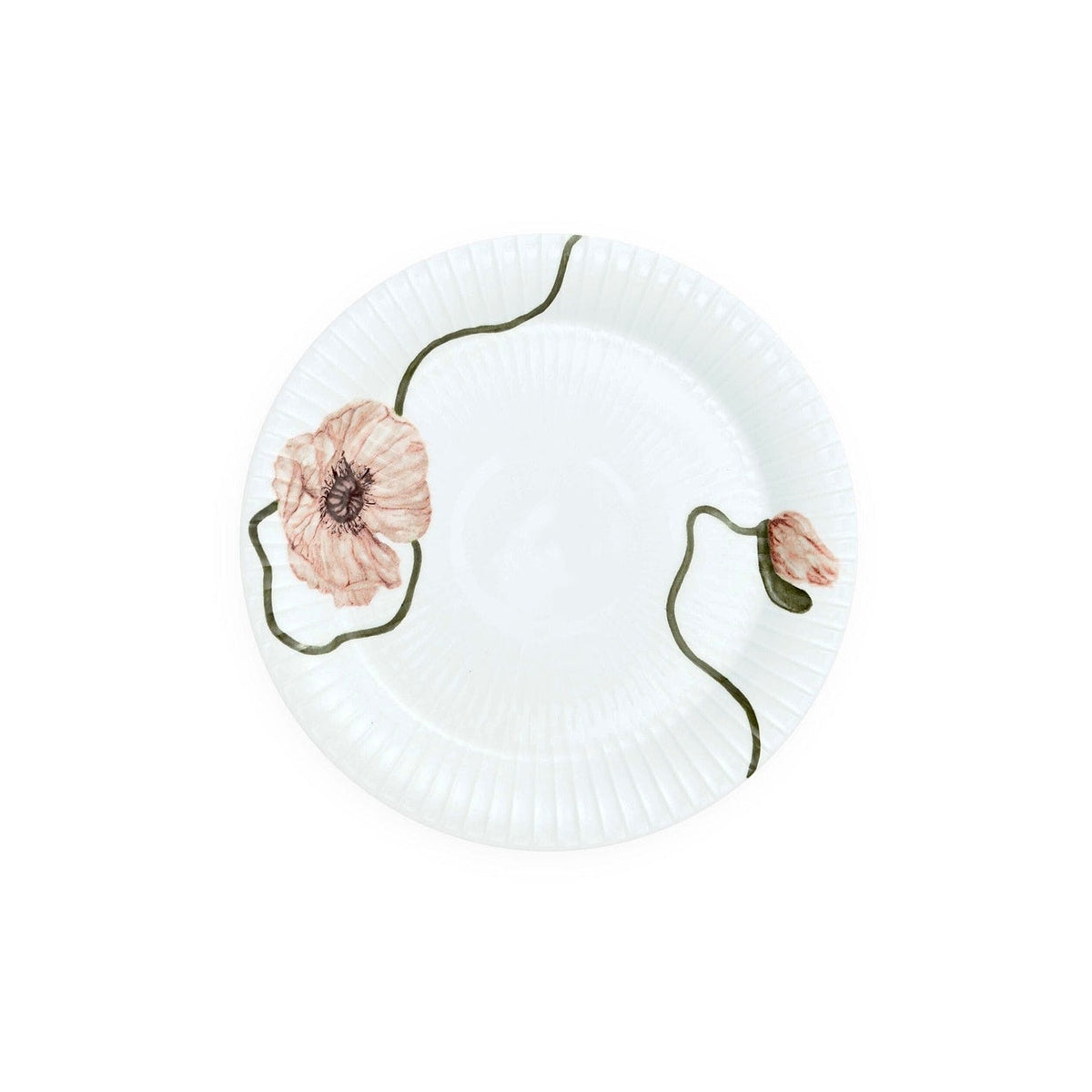 Kähler Hammershoi Poppy porcelánový talíř 22 cm, white, 692289